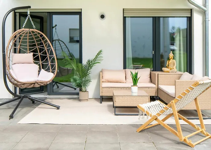 Fairmieten: Exklusive I Terrasse I Parkplatz Apartment *